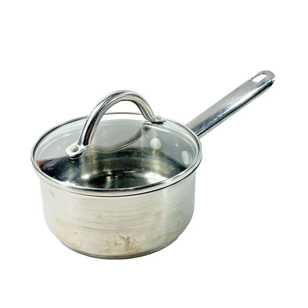 Wolfgang Puck's Cafe Collection 2 Qt 18/10 Stainless Steel Saucepan with Lid